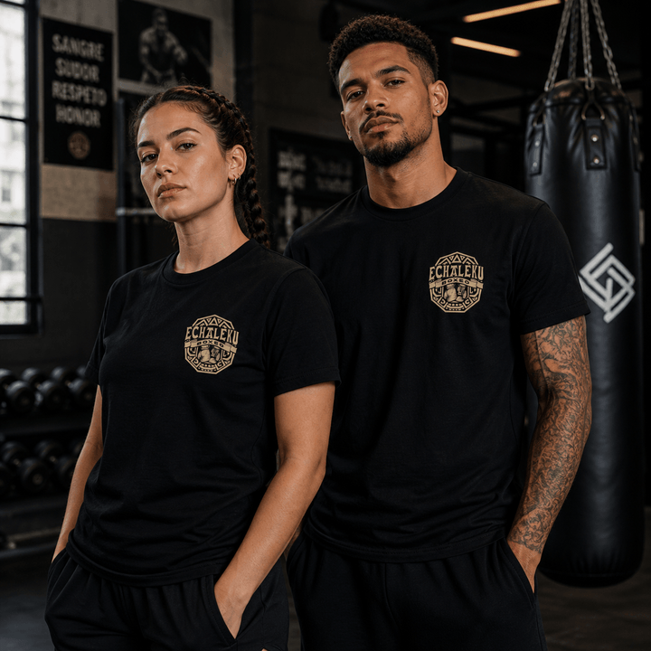 Camiseta Unisex Básica Guantes México. 100% Algodón