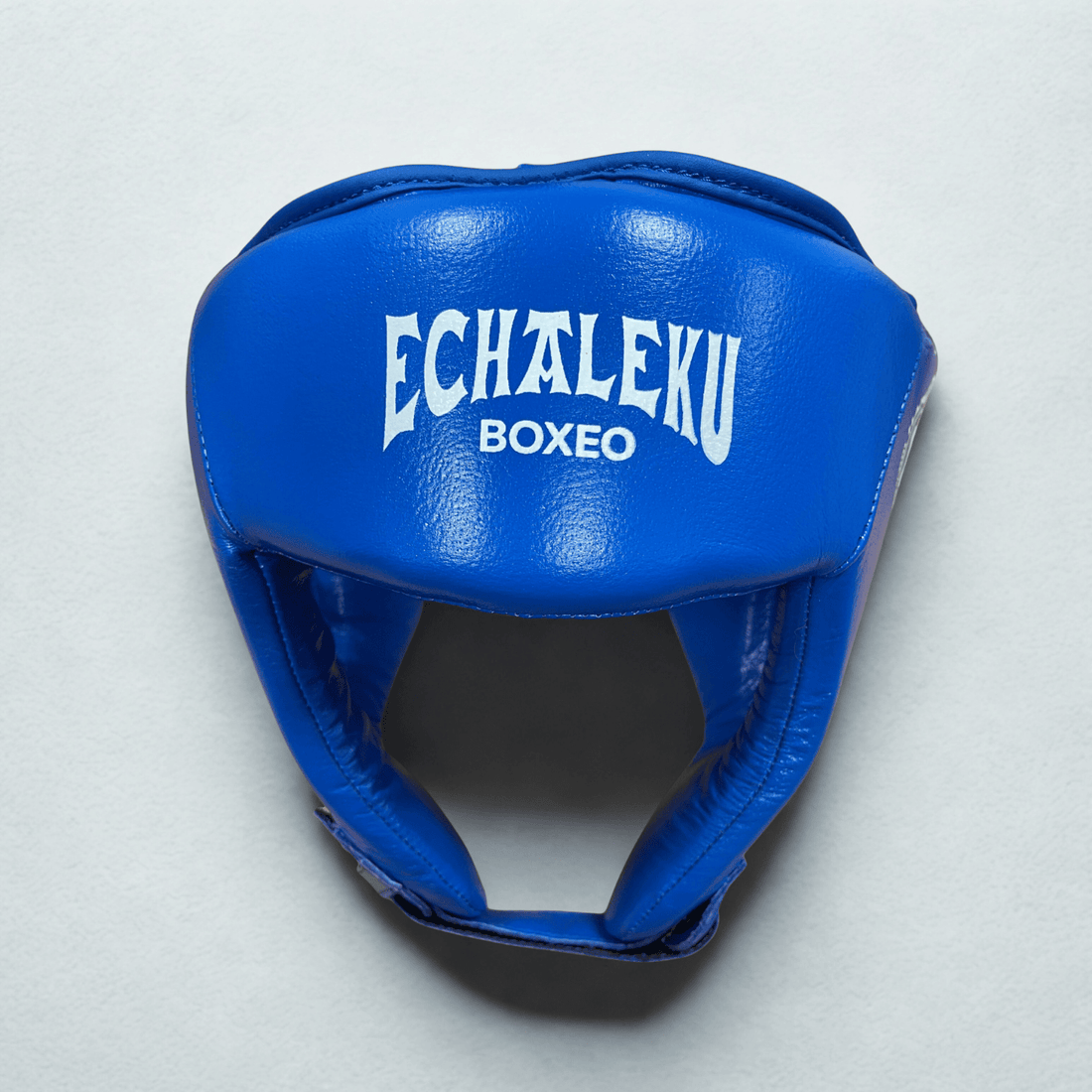Casco Boxeo Piel Competición Amateur Azul. PREVENTA EXCLUSIVA ENTREGA EN ENERO 2026