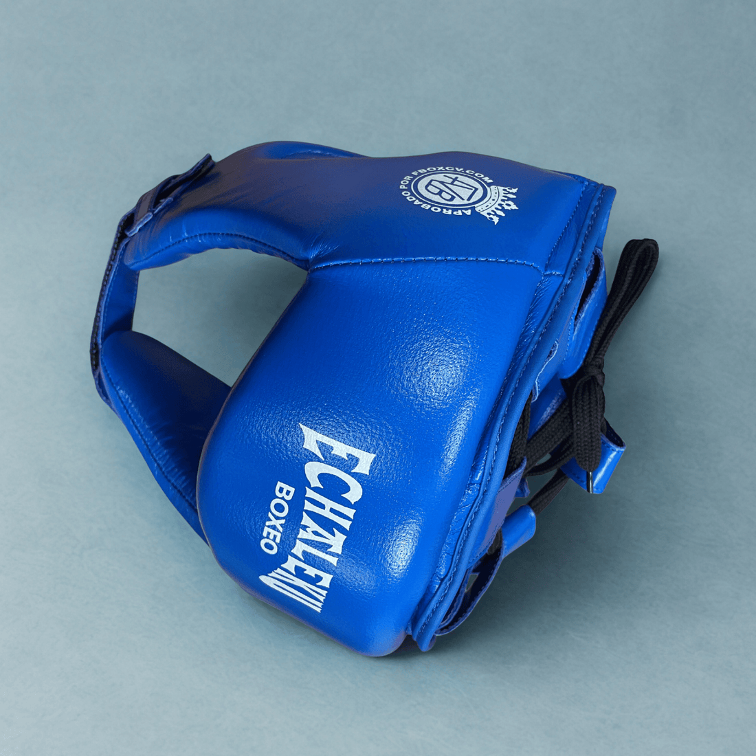 Casco Boxeo Piel Competición Amateur Azul. PREVENTA EXCLUSIVA ENTREGA EN ENERO 2026