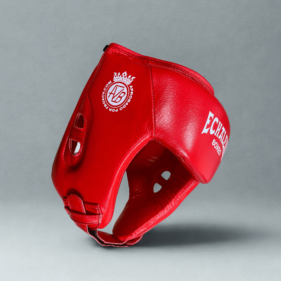 Casco Boxeo Piel Competición Amateur Rojo. PREVENTA EXCLUSIVA ENTREGA EN ENERO 2026