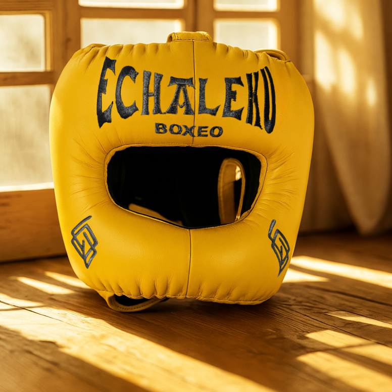 Casco Boxeo Barra Piel Completa Sparring COLORES PERSONALIZADOS BAJO PEDIDO