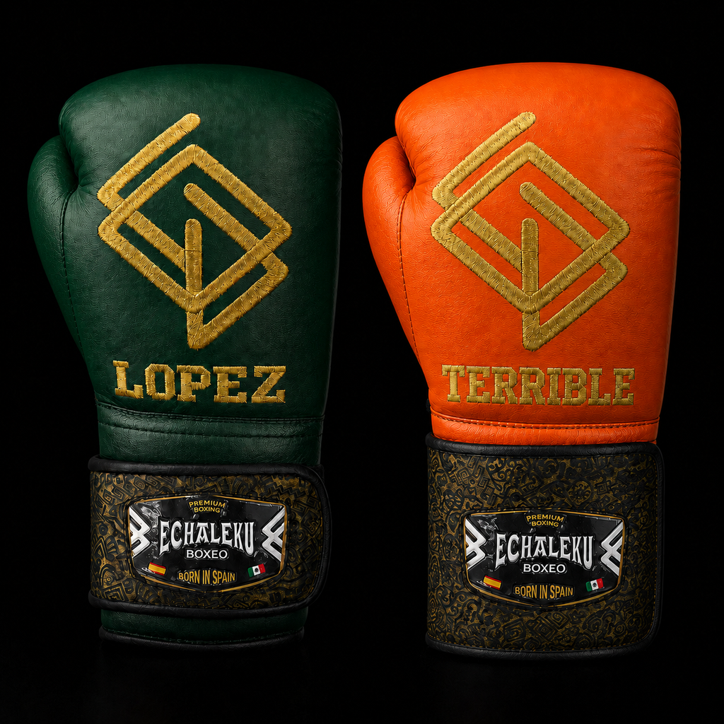 Guantes de Boxeo Oro del INFRAMUNDO Superpersonalizados (RESERVA)