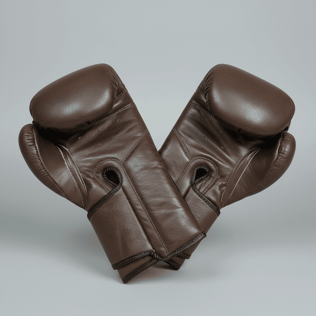 GUANTES PREMIUM ELEMENT ENTRENAMIENTO BOXEO AMATEUR: Marrón y Plateado. PREVENTA EXCLUSIVA ENTREGA EN ENERO 2026