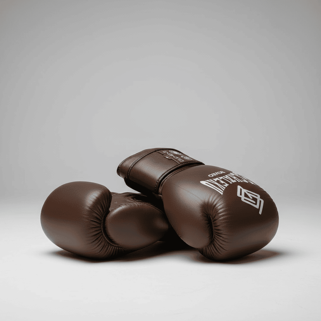 GUANTES PREMIUM ELEMENT ENTRENAMIENTO BOXEO AMATEUR: Marrón y Plateado. PREVENTA EXCLUSIVA ENTREGA EN ENERO 2026