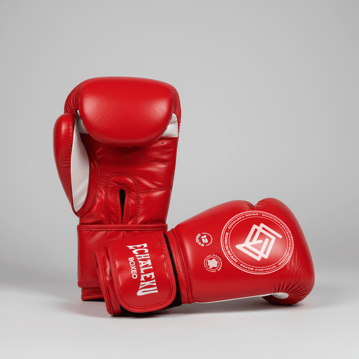 GUANTES PREMIUM COMPETICIÓN BOXEO AMATEUR: Rojo y Plateado. PREVENTA EXCLUSIVA ENTREGA EN ENERO 2026