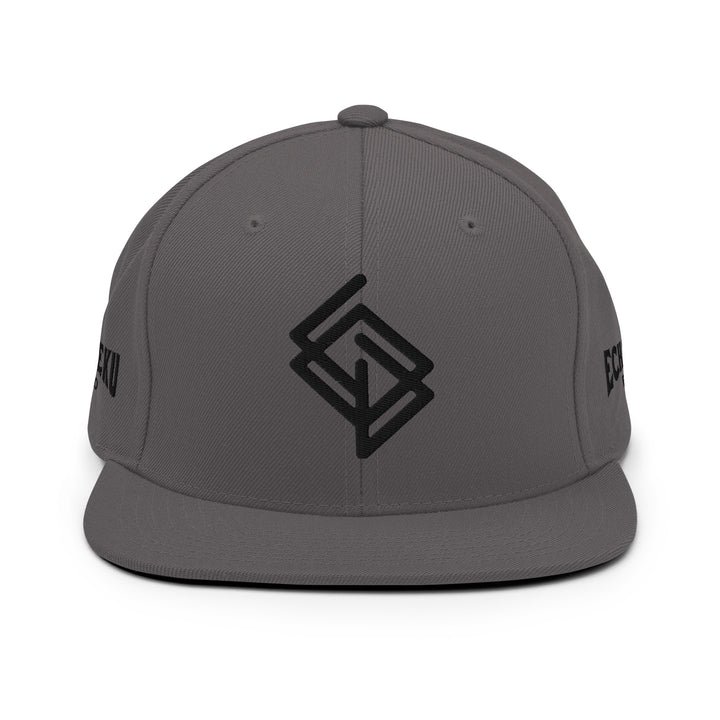 Gorra Echaleku Boxeo RING Snapback Hat Gris y Negro - Echaleku Boxeo