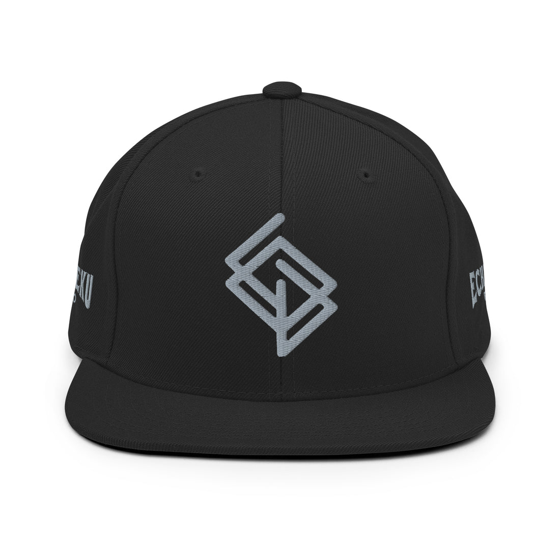 Gorra Echaleku Boxeo RING Snapback Hat Negro y Gris - Echaleku Boxeo