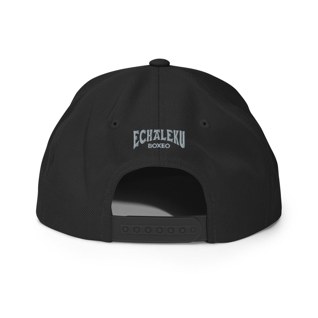 Gorra Echaleku Boxeo Snapback Hat Negro y Gris - Echaleku Boxeo