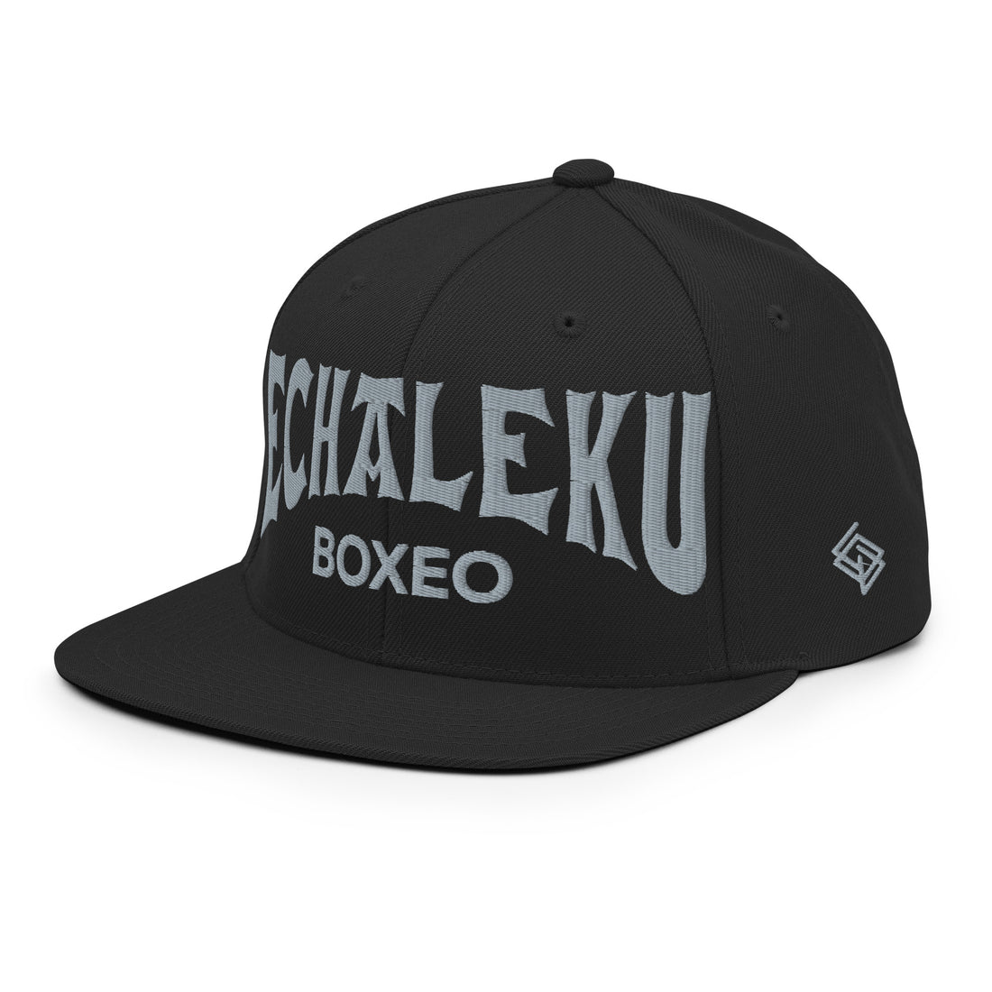 Gorra Echaleku Boxeo Snapback Hat Negro y Gris - Echaleku Boxeo