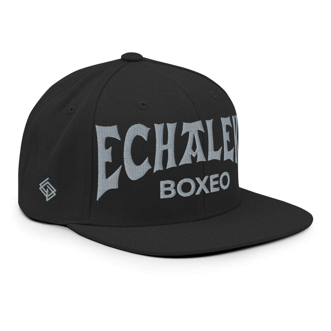 Gorra Echaleku Boxeo Snapback Hat Negro y Gris - Echaleku Boxeo