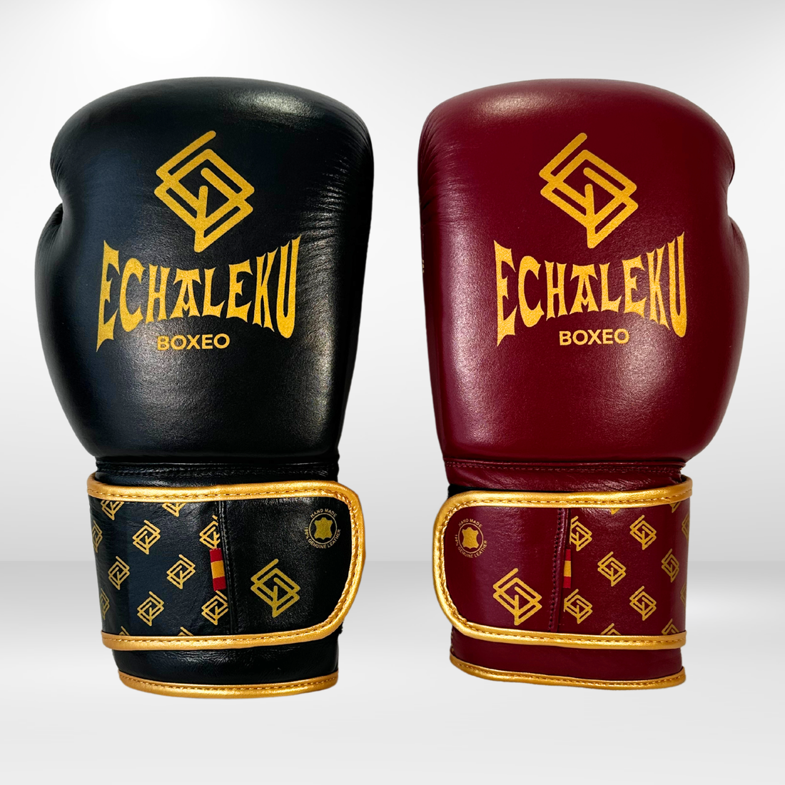 Handmix (TFC2024). Negro/Burdeos + Dorado - Echaleku Boxeo