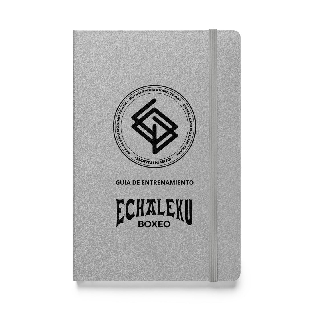 Libreta para GUIA DE ENTRENAMIENTO Echaleku Boxeo Gris y negro - Echaleku Boxeo