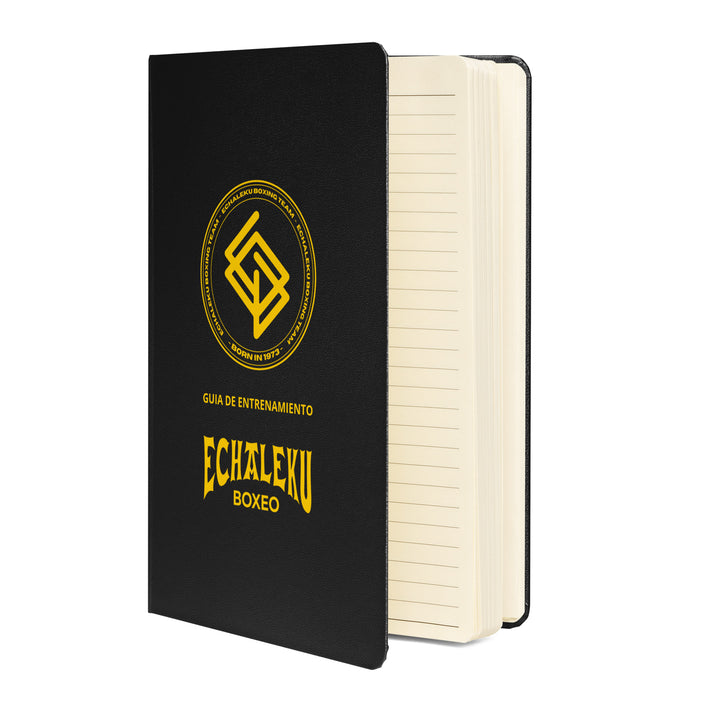 Libreta para GUIA DE ENTRENAMIENTO Echaleku Boxeo Negro y dorado - Echaleku Boxeo