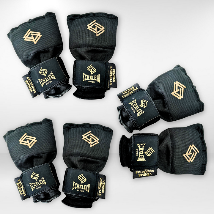 (Pack 3) Vendas Compactas tipo guante (Precio especial 22€/par) - Echaleku Boxeo