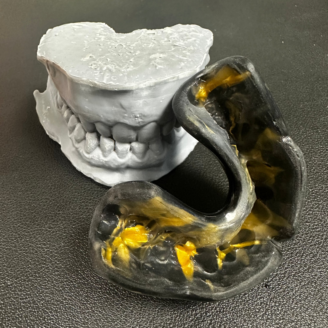 Protector bucal a medida exacta del molde de tu boca