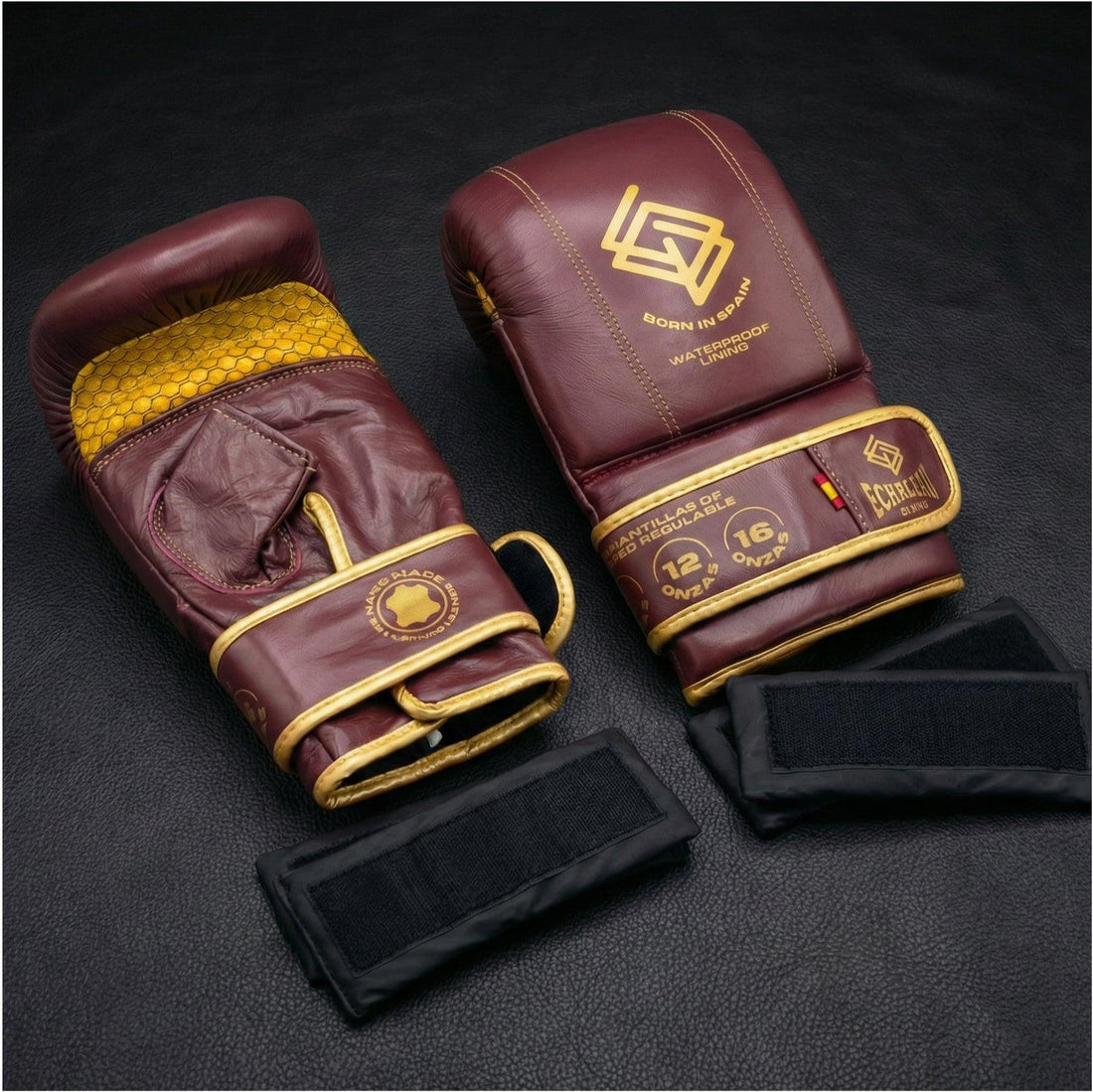 GUANTILLAS BOXEO DE PESO REGULABLE CON FORRO 100% WATERPROOF PARA ENTRENAR EN SACO)