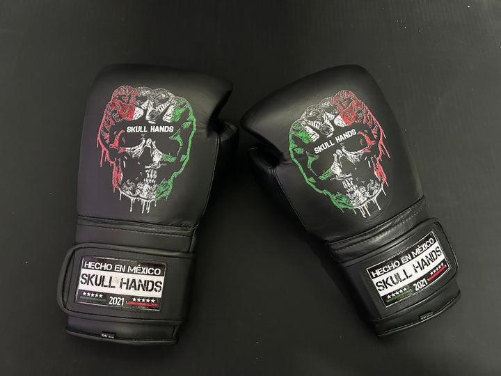 Skull Hands Calavera Tricolor - Echaleku Boxeo