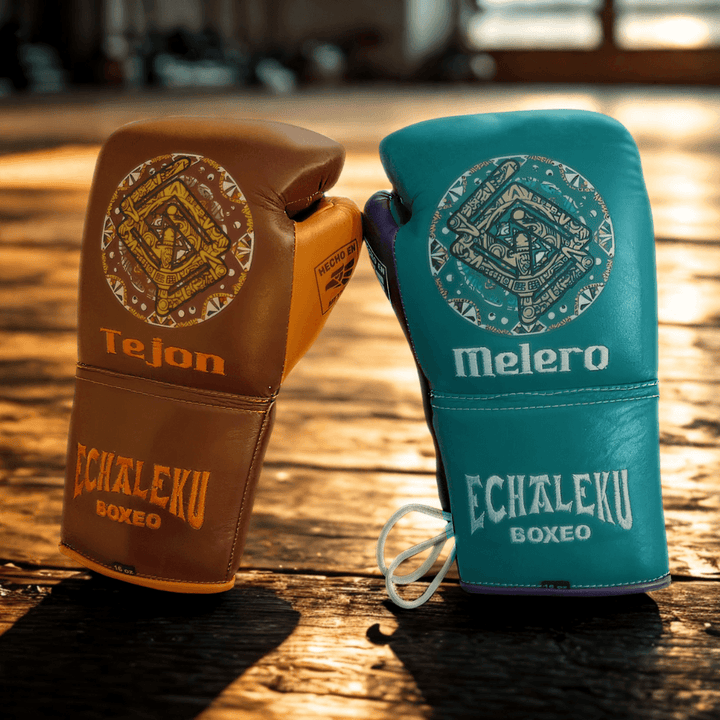 Guantes de Boxeo Azteca Superpersonalizados - Echaleku Boxeo