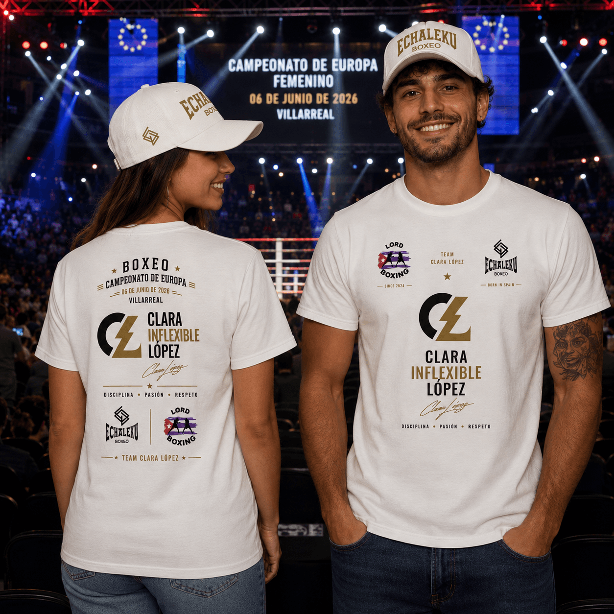 Apoya a Clara López en el Campeonato de Europa Profesional