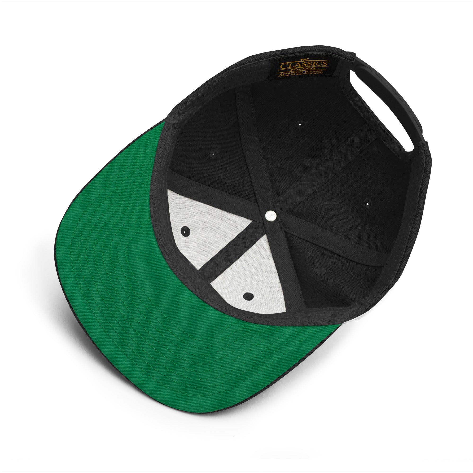 Gorra Echaleku Boxeo RING Snapback Hat Negro y Dorado