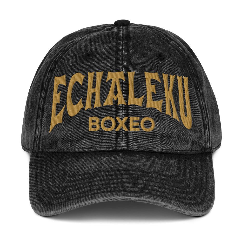 Gorra Echaleku Boxeo Vintage Algodón