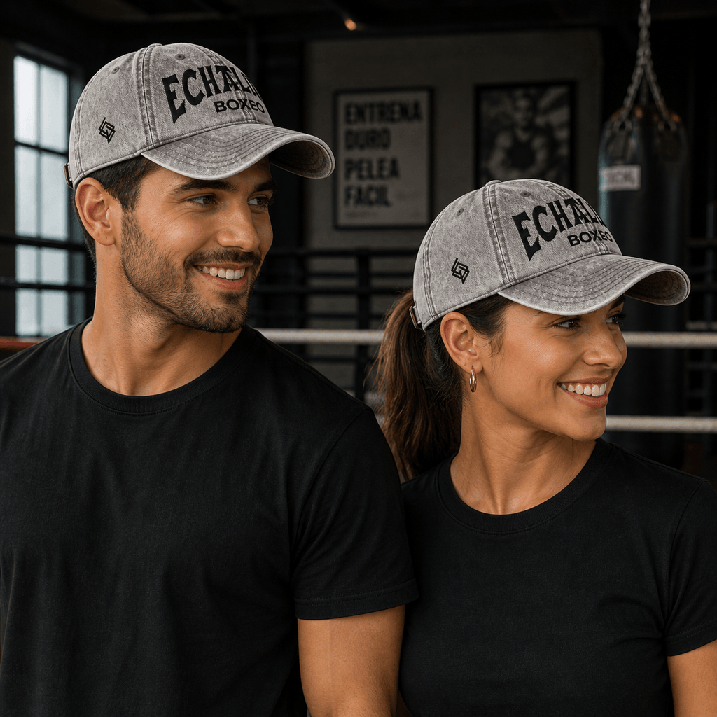 Gorra Echaleku Boxeo Vintage Algodón