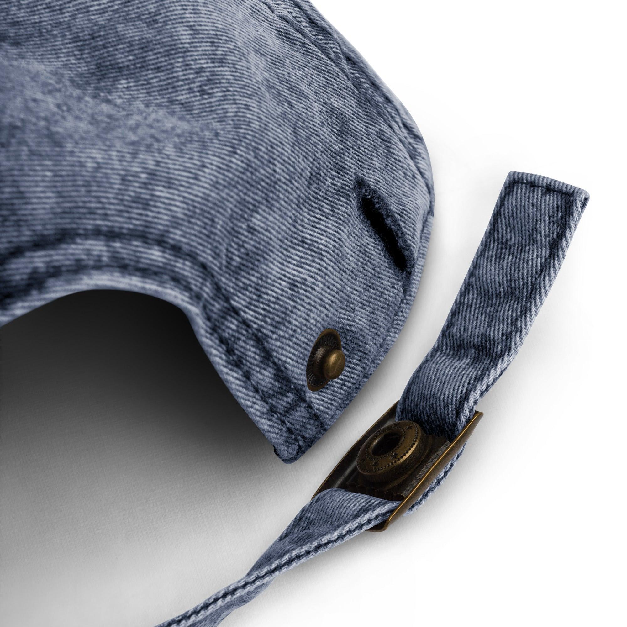 Gorra Vintage Algodón Navy y Negra