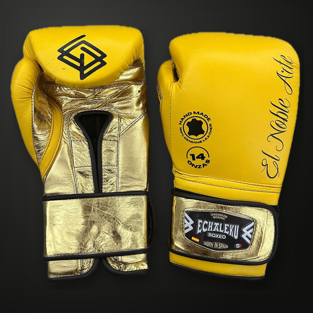 Guantes de boxeo Guanajuato Fachada Ocre Echaleku Boxeo, vista 1