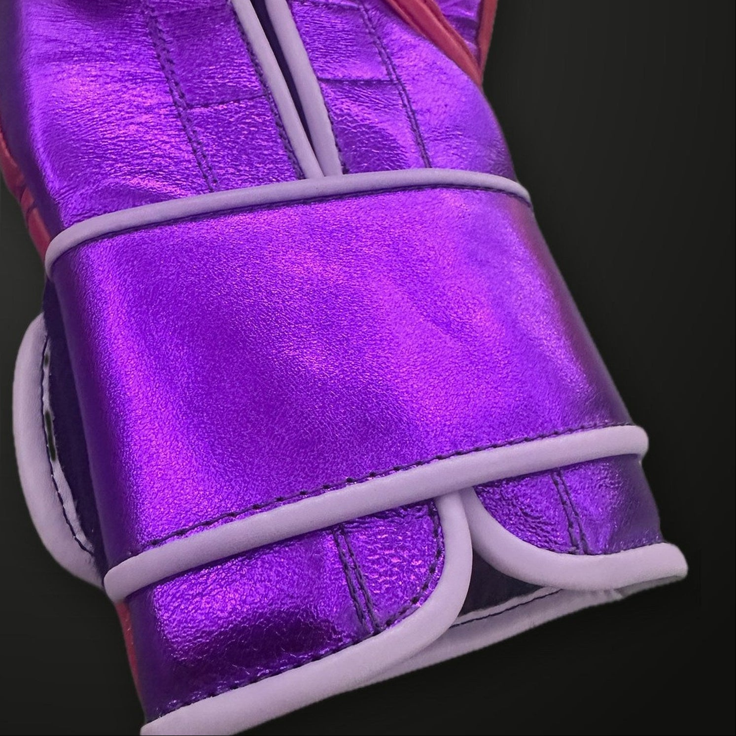 Guantes de boxeo Guanajuato Sangre Púrpura Echaleku Boxeo, detalle 5