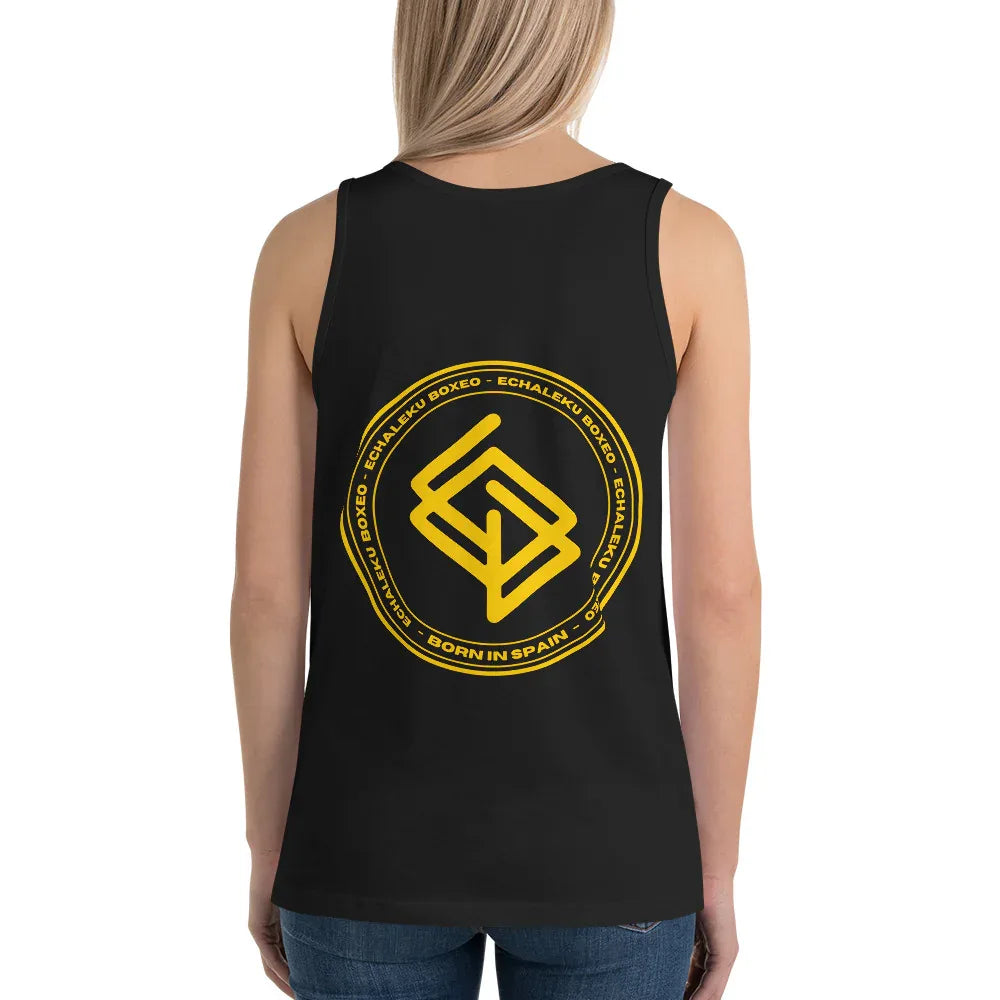 Camiseta entrenamiento Unisex Tirantes Echaleku Boxing Team Gold - Echaleku Boxeo