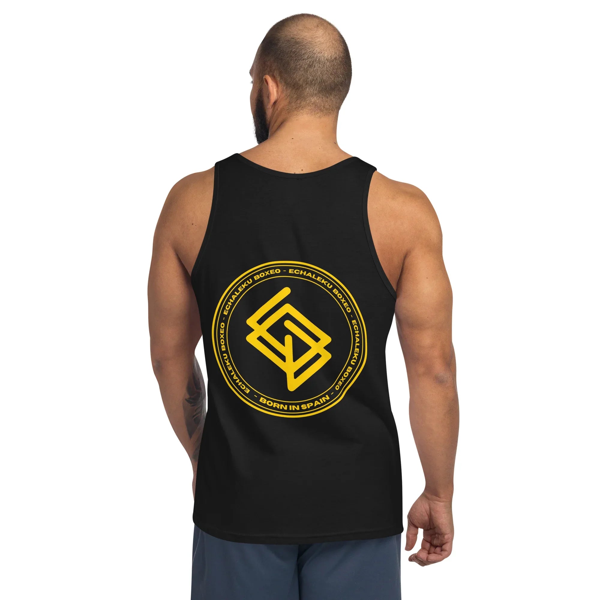 Camiseta entrenamiento Unisex Tirantes Echaleku Boxing Team Gold - Echaleku Boxeo