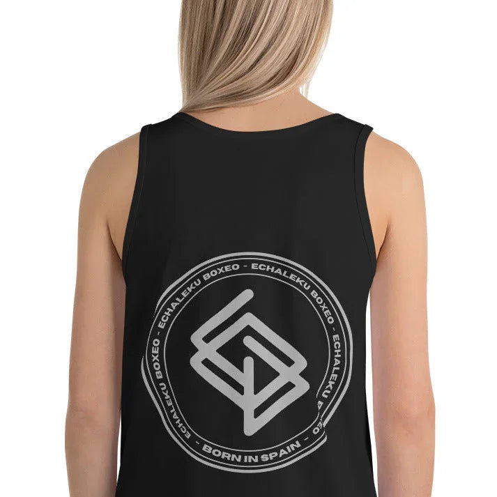 Camiseta entrenamiento Unisex Tirantes Echaleku Boxing Team Silver - Echaleku Boxeo