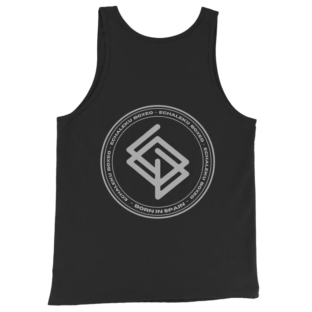Camiseta entrenamiento Unisex Tirantes Echaleku Boxing Team Silver - Echaleku Boxeo