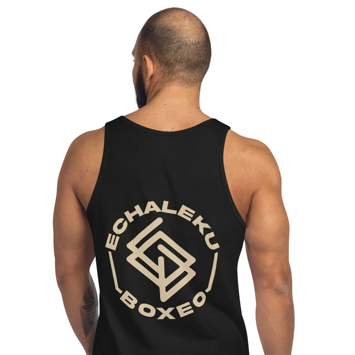 Camiseta entrenamiento Unisex Tirantes Logo Ring - Echaleku Boxeo
