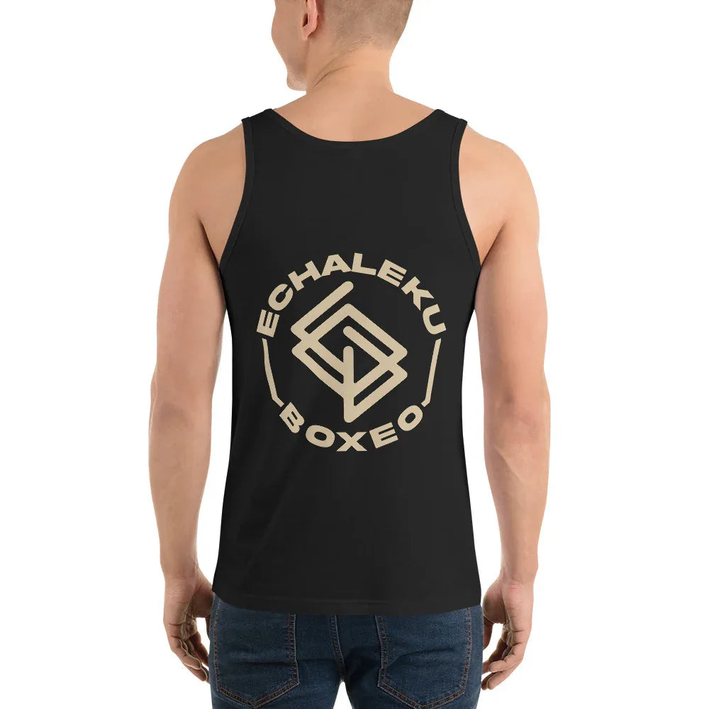 Camiseta entrenamiento Unisex Tirantes Logo Ring - Echaleku Boxeo