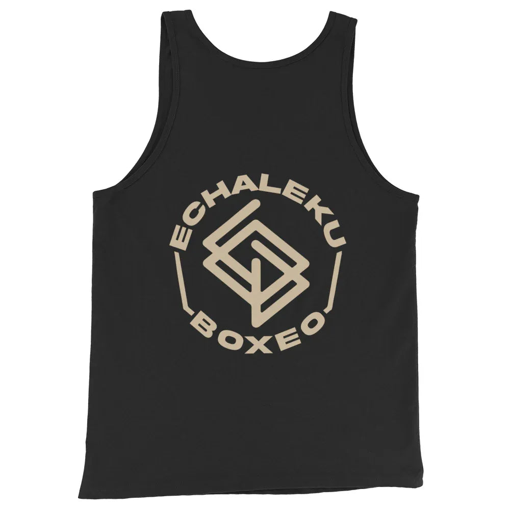 Camiseta entrenamiento Unisex Tirantes Logo Ring - Echaleku Boxeo