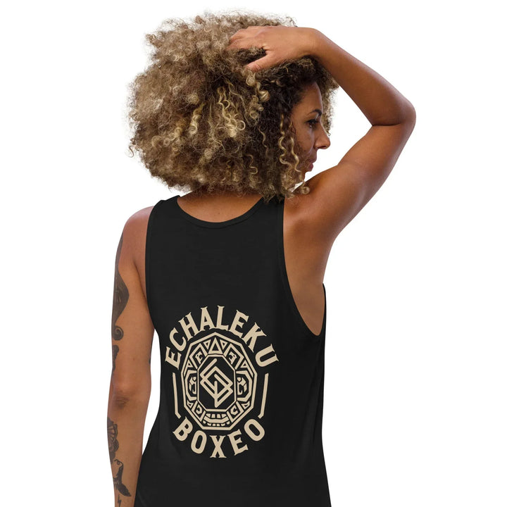 Camiseta entrenamiento Unisex Tirantes Logo Ring México - Echaleku Boxeo