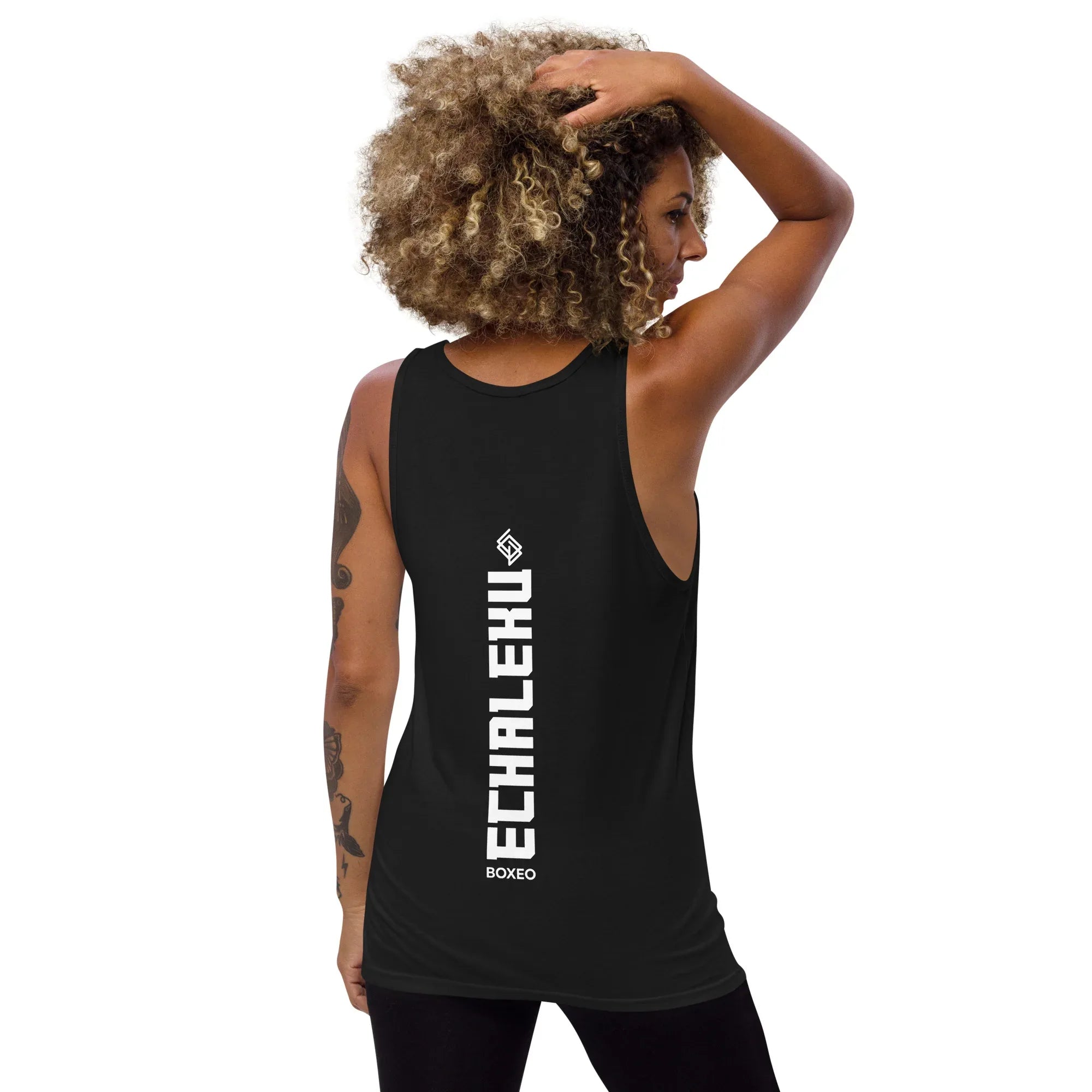 Camiseta entrenamiento Tirantes Unisex Vertical - Echaleku Boxeo