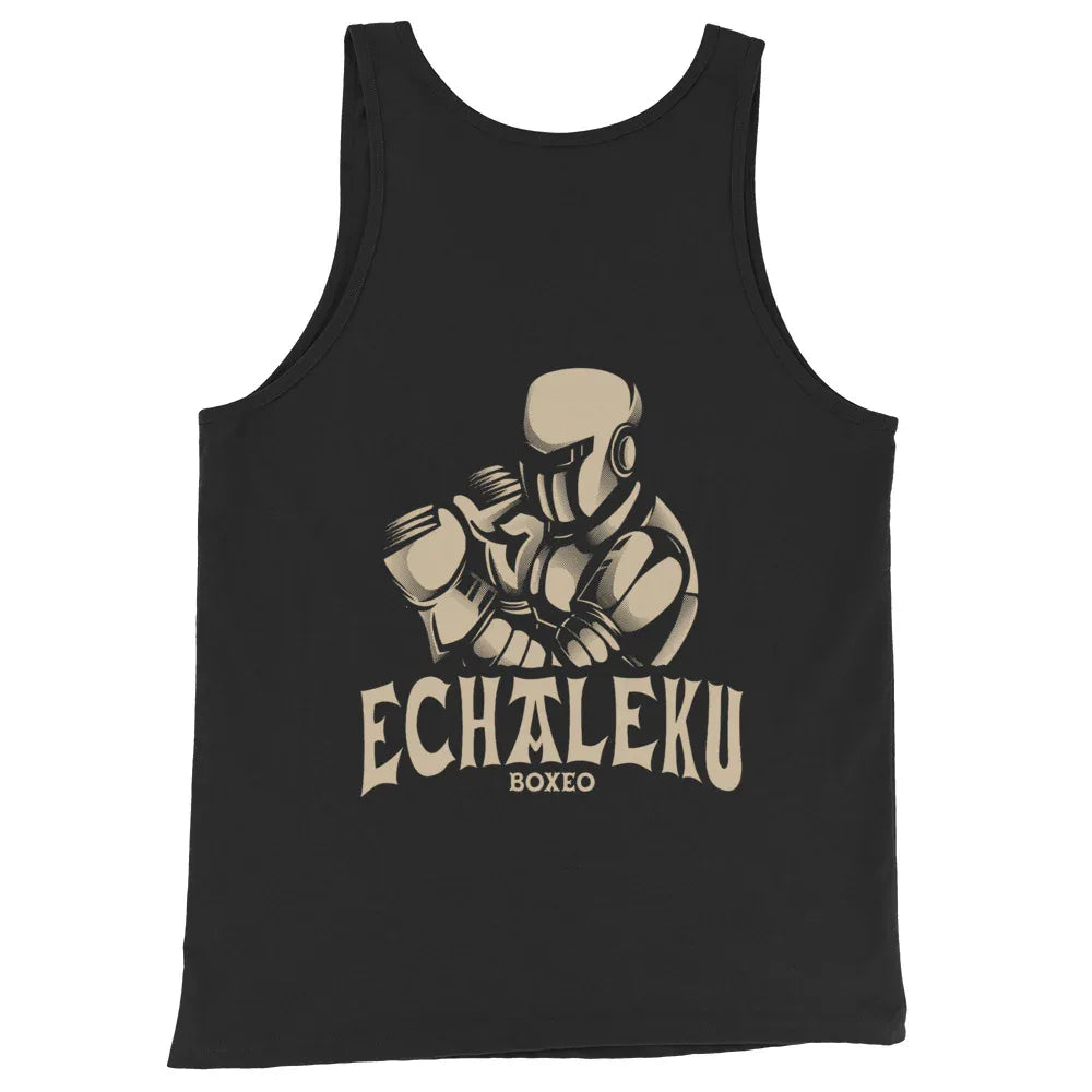 Camiseta entrenamiento Unisex Tirantes Robot Boxeador - Echaleku Boxeo