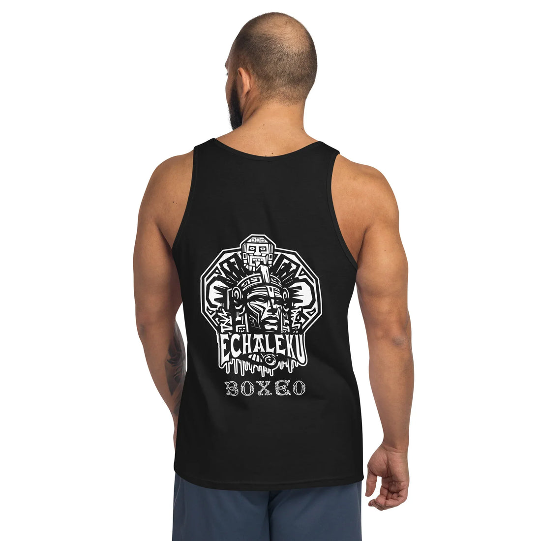 Camiseta entrenamiento Tirantes Unisex Indio Mexicano - Echaleku Boxeo