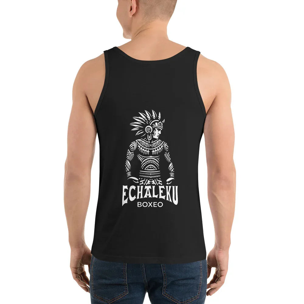 Camiseta entrenamiento Tirantes Unisex Indio Mexicano Boxeador - Echaleku Boxeo