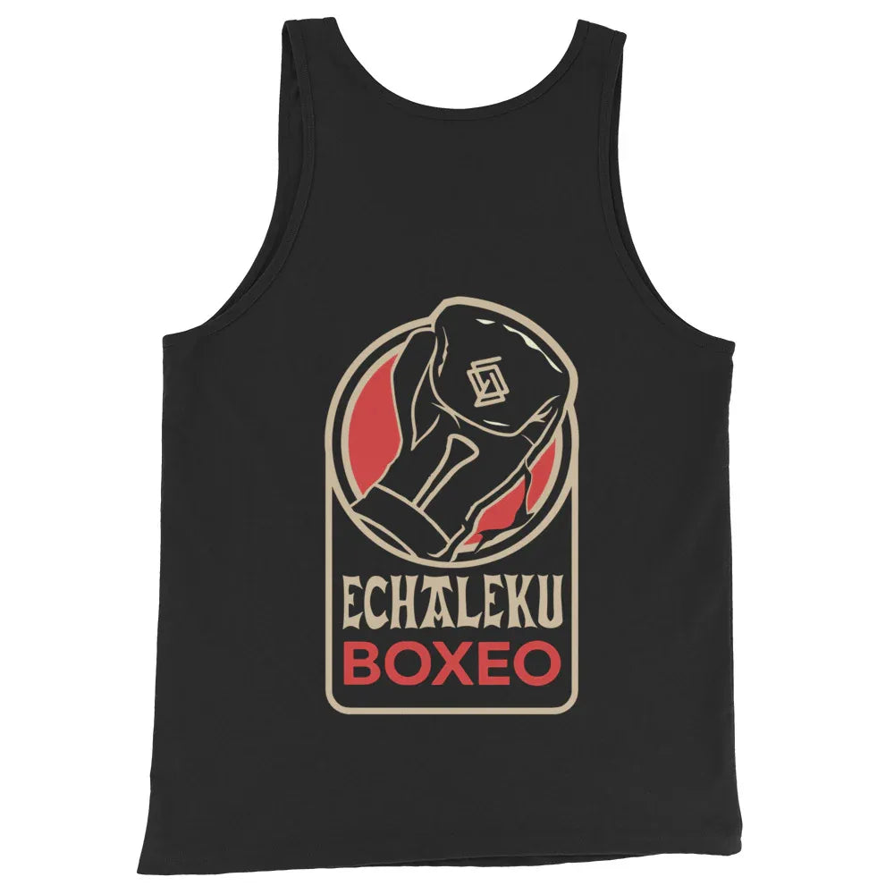 Camiseta entrenamiento Unisex Tirantes Guante Rojo - Echaleku Boxeo