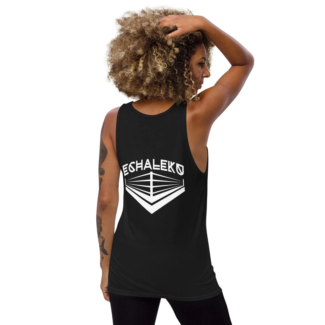 Camiseta entrenamiento Tirantes Unisex Ring Lateral - Echaleku Boxeo