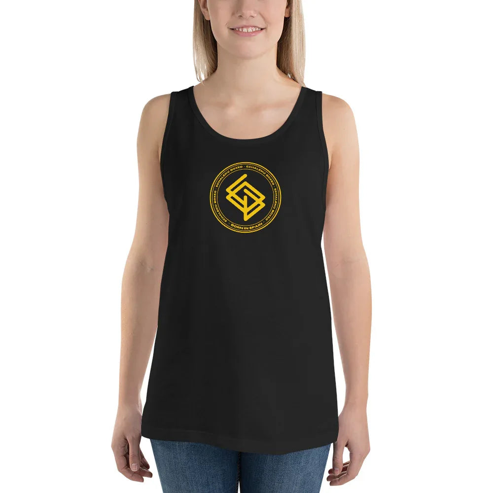 Camiseta entrenamiento Unisex Tirantes Echaleku Boxing Team Gold - Echaleku Boxeo