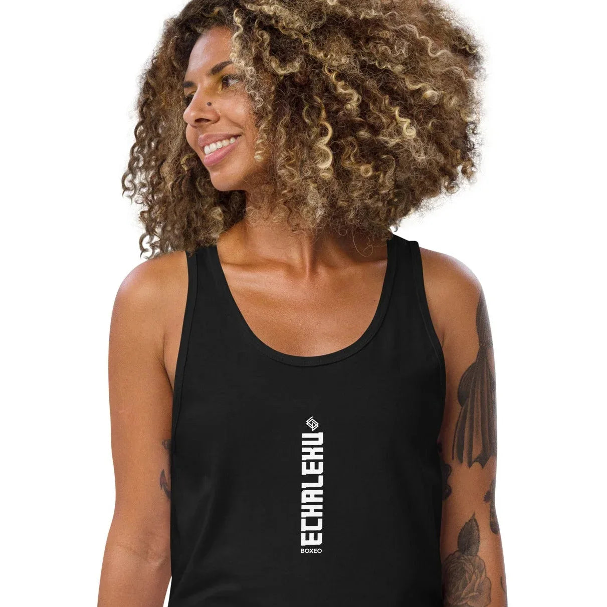 Camiseta entrenamiento Tirantes Unisex Vertical - Echaleku Boxeo
