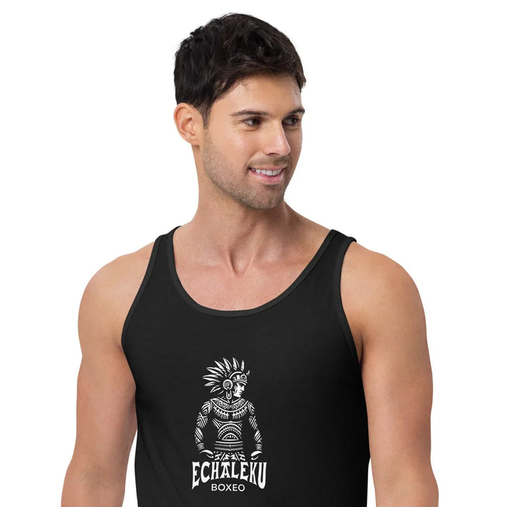 Camiseta entrenamiento Tirantes Unisex Indio Mexicano Boxeador - Echaleku Boxeo