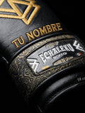 Guantes Oro del Inframundo con nombre Echaleku Boxeo