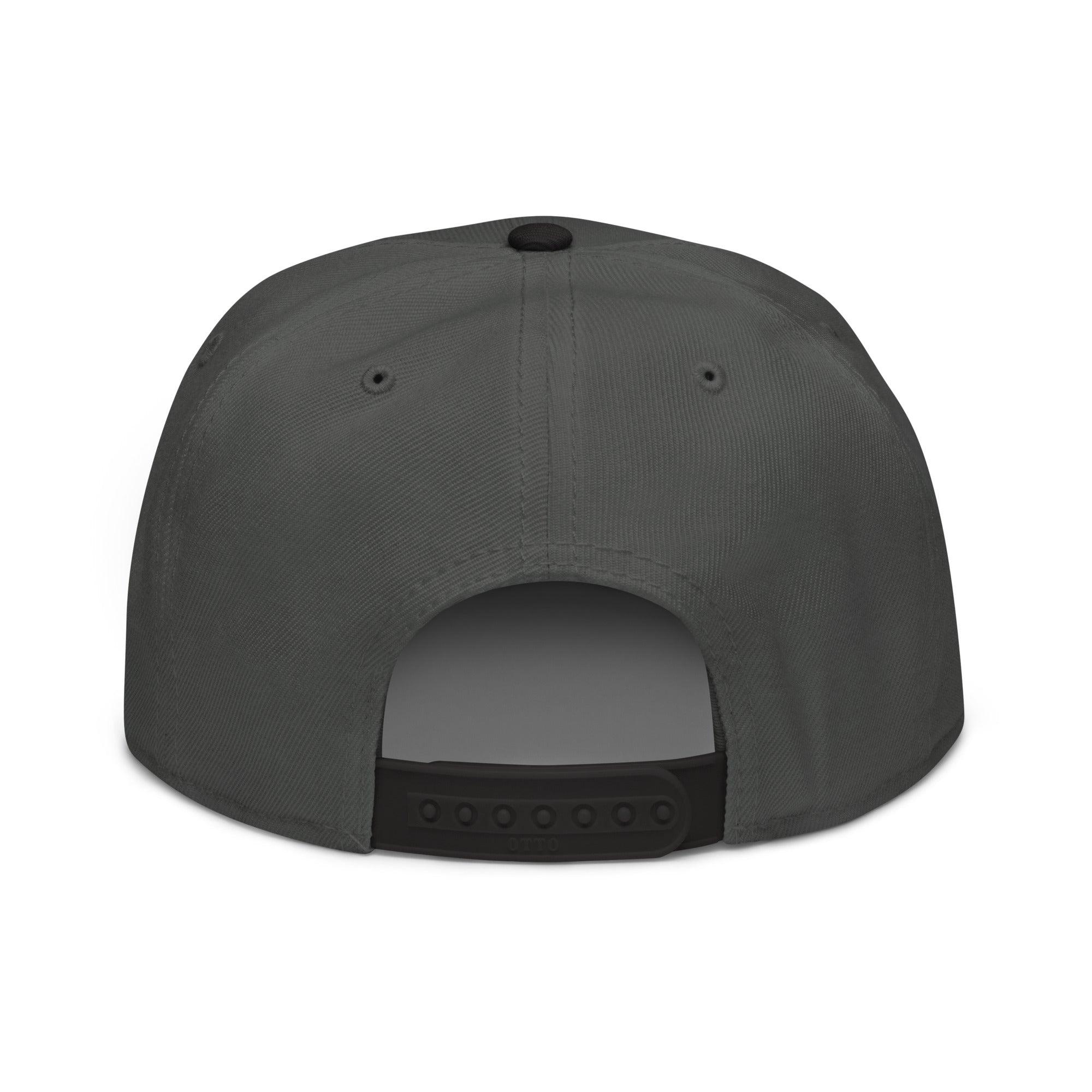 Gorra Echaleku Boxeo RING Snapback Hat Bicolor Gris y detalles en Negro