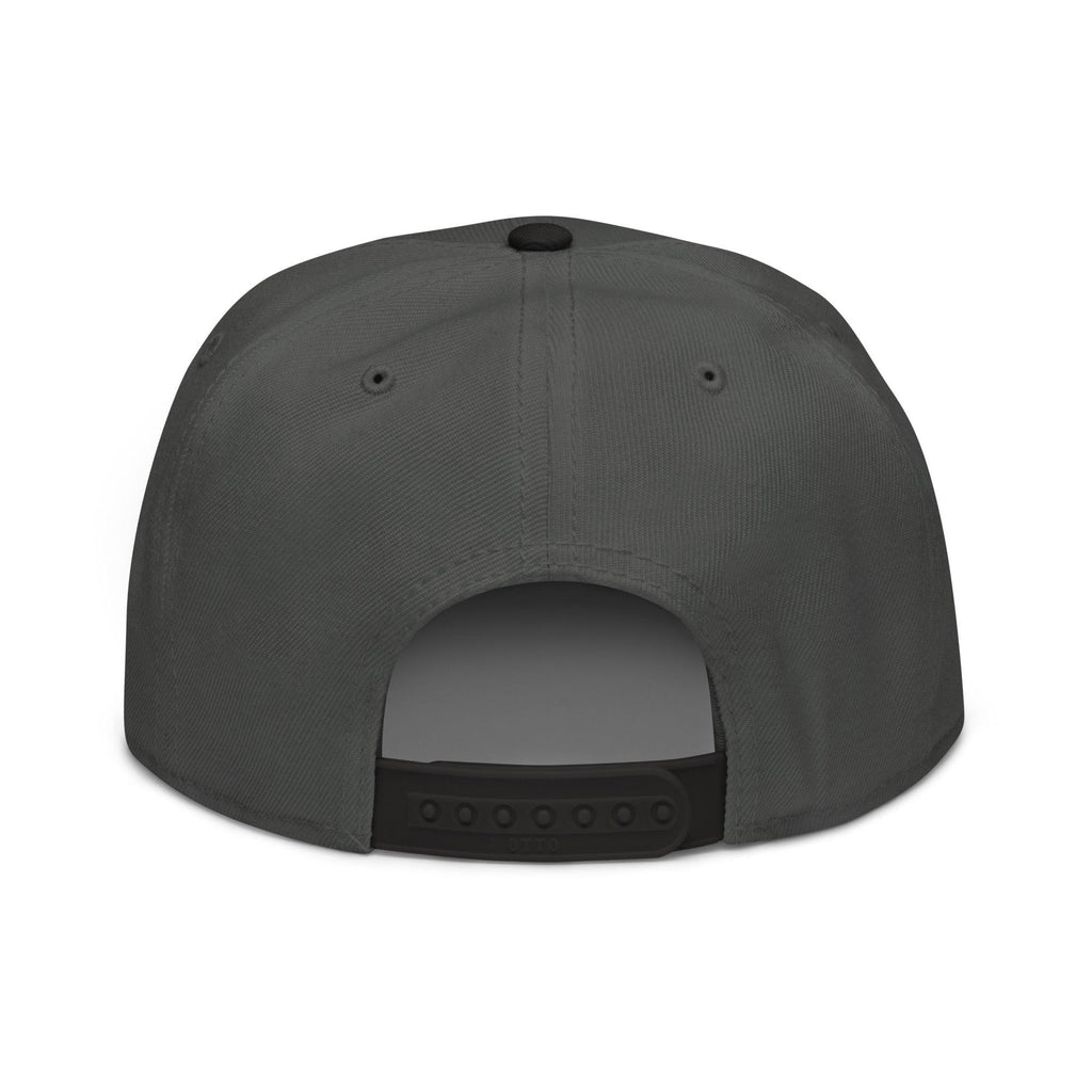 Gorra Echaleku Boxeo Snapback Hat Bicolor Gris y detalles en Negro