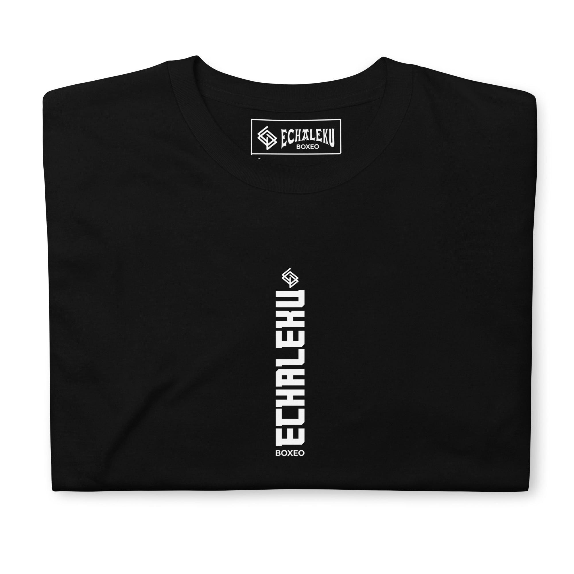 Camiseta Unisex Básica Logo Vertical 100% Algodón